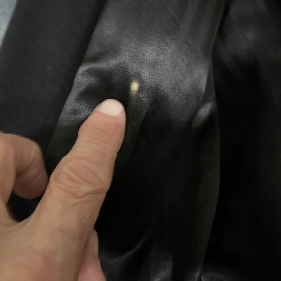 Hart Schaffner & Marx Silver Trumpeter Mens Overcoat 48 100% Cashmere 3-Button - Picture 13 of 15